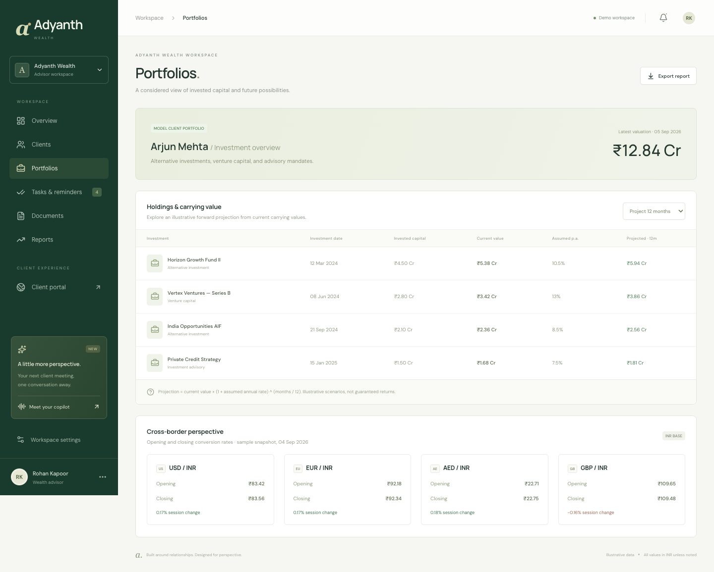 03 / PORTFOLIO INTELLIGENCE: From commitment to carrying value.